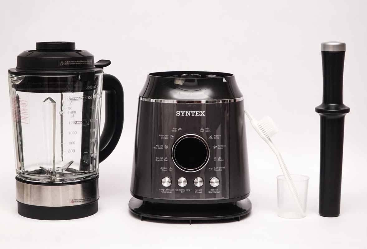 Ảnh thực tế Máy xay nấu sữa hạt đa năng Syntex ST01