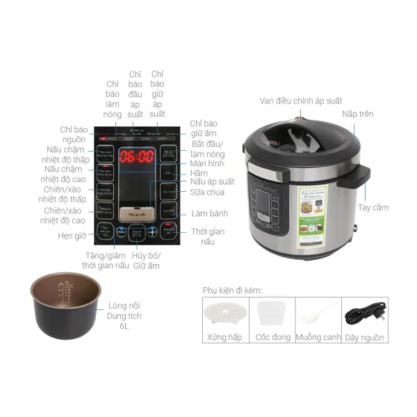 Nồi áp suất điện Philips HD2137/65