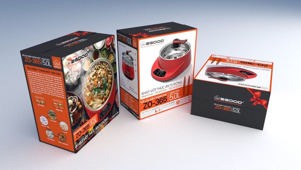 Nồi lẩu điện thang máy 2GOOD ZO-365 5L