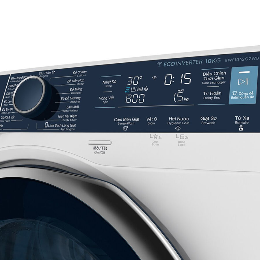 Máy giặt Electrolux Inverter 10 kg EWF1042Q7WB