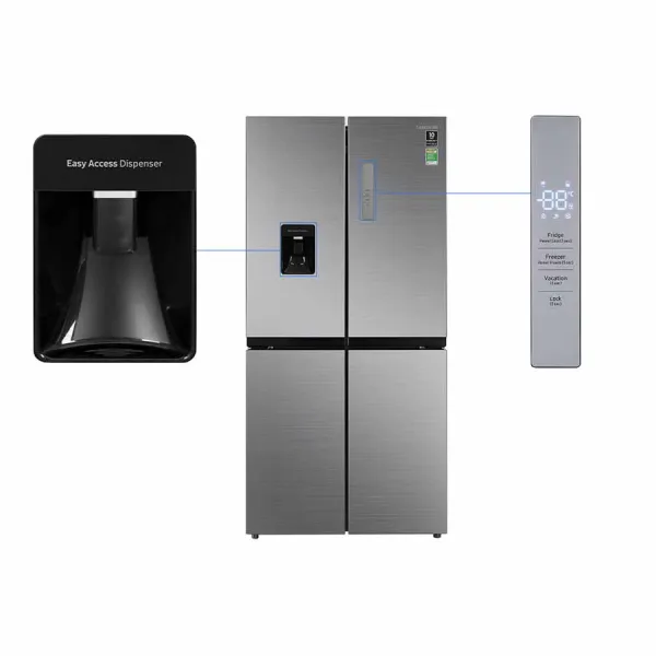 Tủ lạnh Samsung Inverter 488 lít RF48A4010M9/SV