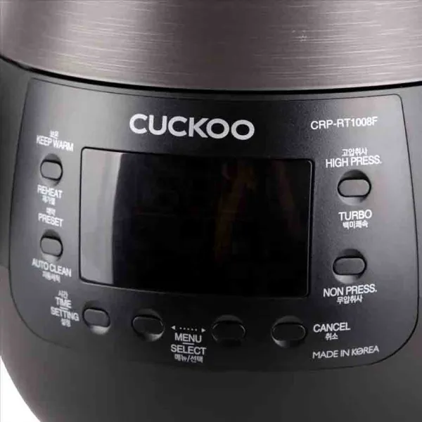 Nồi cơm điện tử áp suất Cuckoo CRP-RT1008F dung tích 1.8 lít