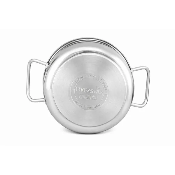 Nồi Inox 3 đáy Fivestar FSN20001 size 20cm