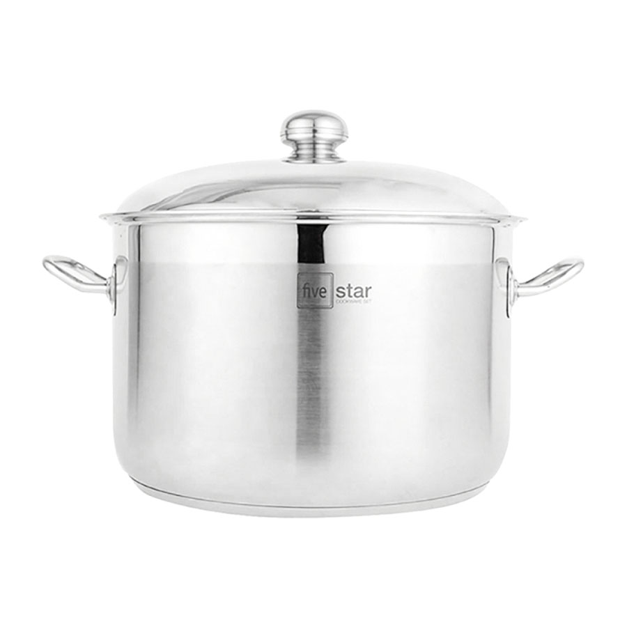 Nồi inox 3 đáy nắp inox Fivestar 36cm FSN36001