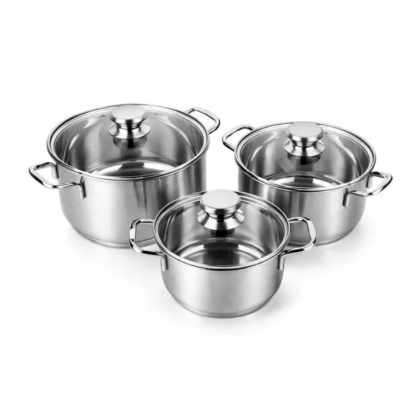 Bộ nồi 3 đáy Inox 430 Fivestar FSB3004