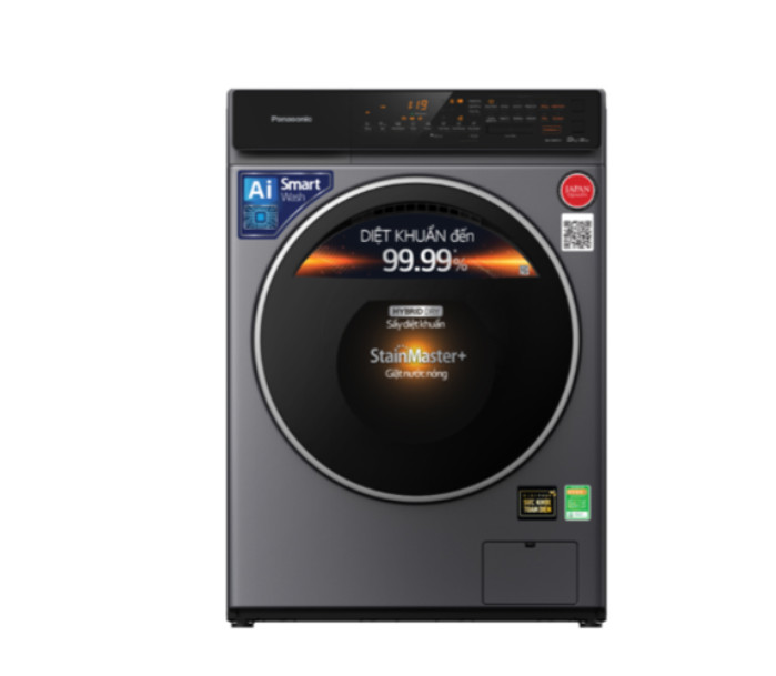 Máy giặt sấy Panasonic Inverter 9/6kg NA-S96FC1LVT