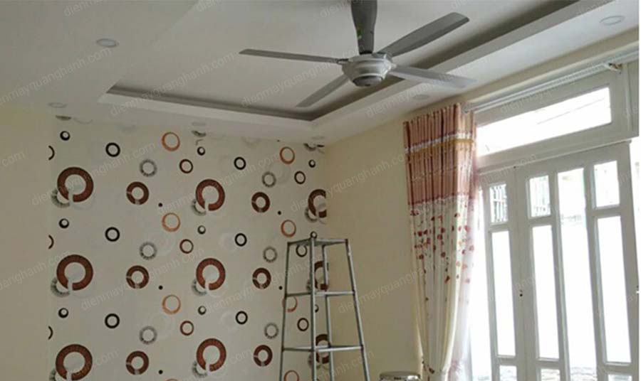 Ảnh thực tế Quạt trần KDK M56PR