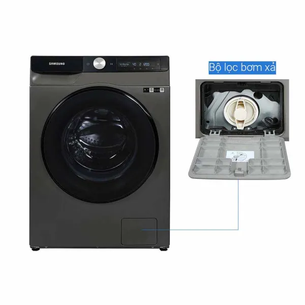 Máy giặt sấy Samsung Inverter 11 kg WD11T734DBX/SV