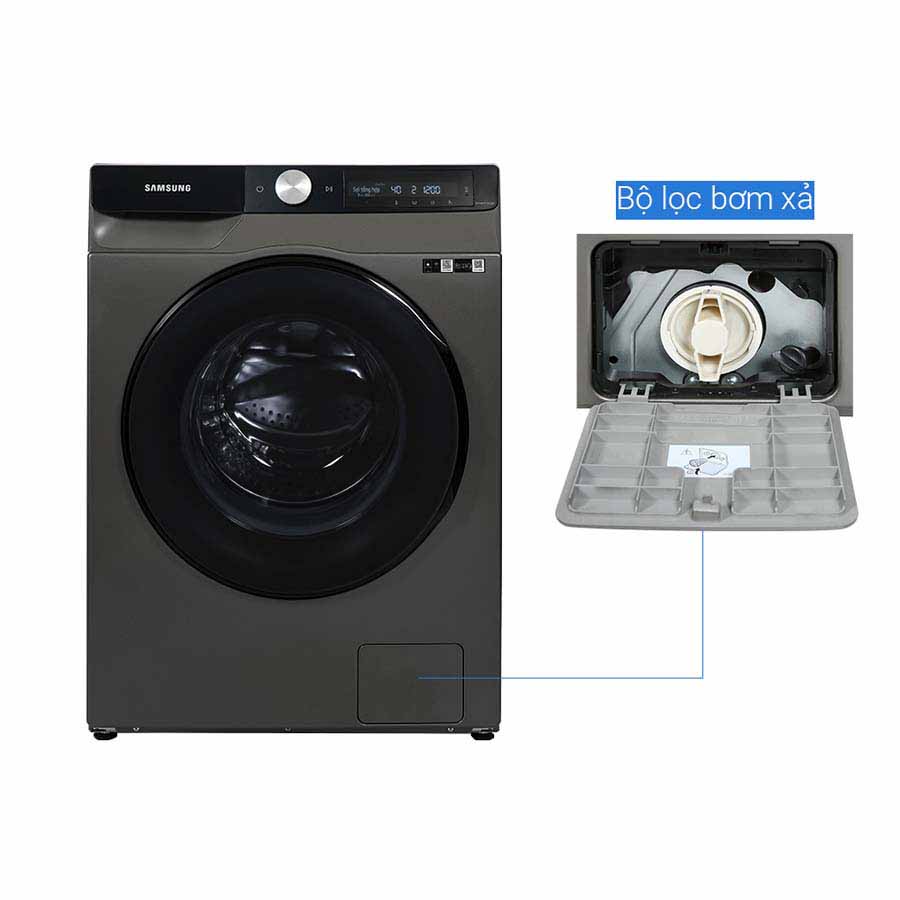 Máy giặt sấy Samsung Inverter 11 kg WD11T734DBX/SV