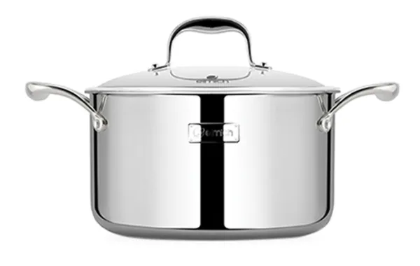 Nồi Inox 3 lớp cao cấp đáy liền Elmich Tri-max XS EL-3750 size 28cm