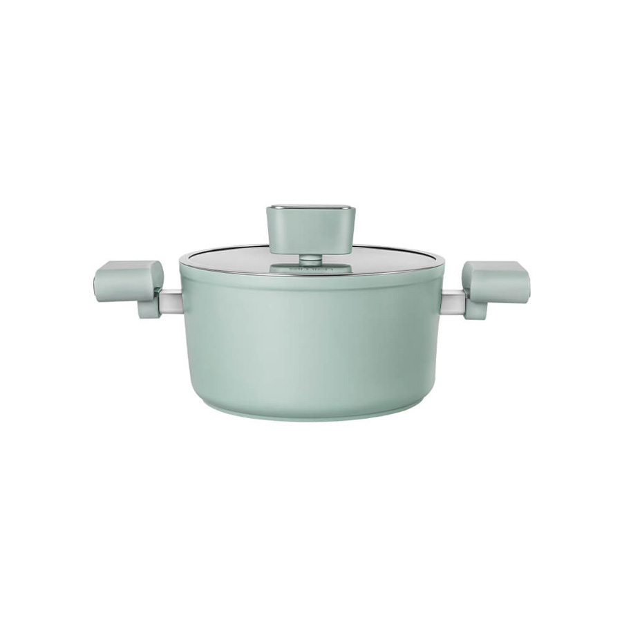Nồi men sứ Elmich Hera II EL-5203SK18 size 18cm - toàn cảnh sản phẩm