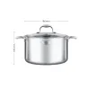 Nồi Inox liền khối Elmich Trimax XS EL3746 size 18cm