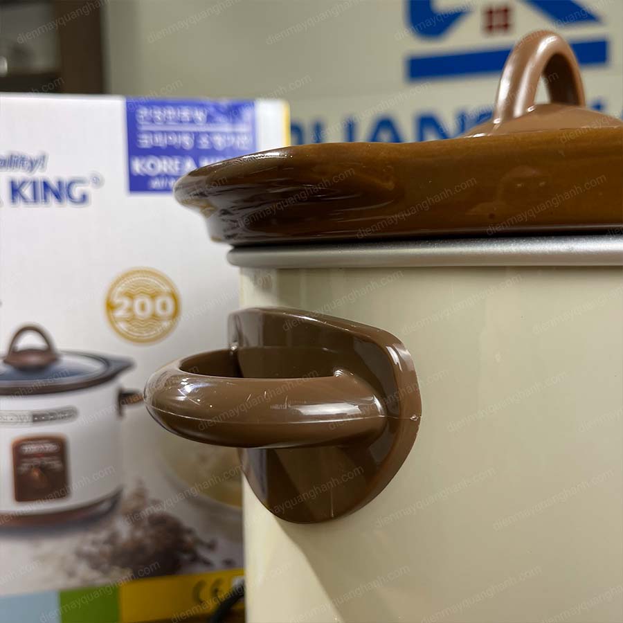 Ảnh thực tế Nồi nấu chậm Korea King 3L PSC-30GL