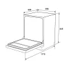Máy rửa bát Hafele HDW-F6053S 535.29.702