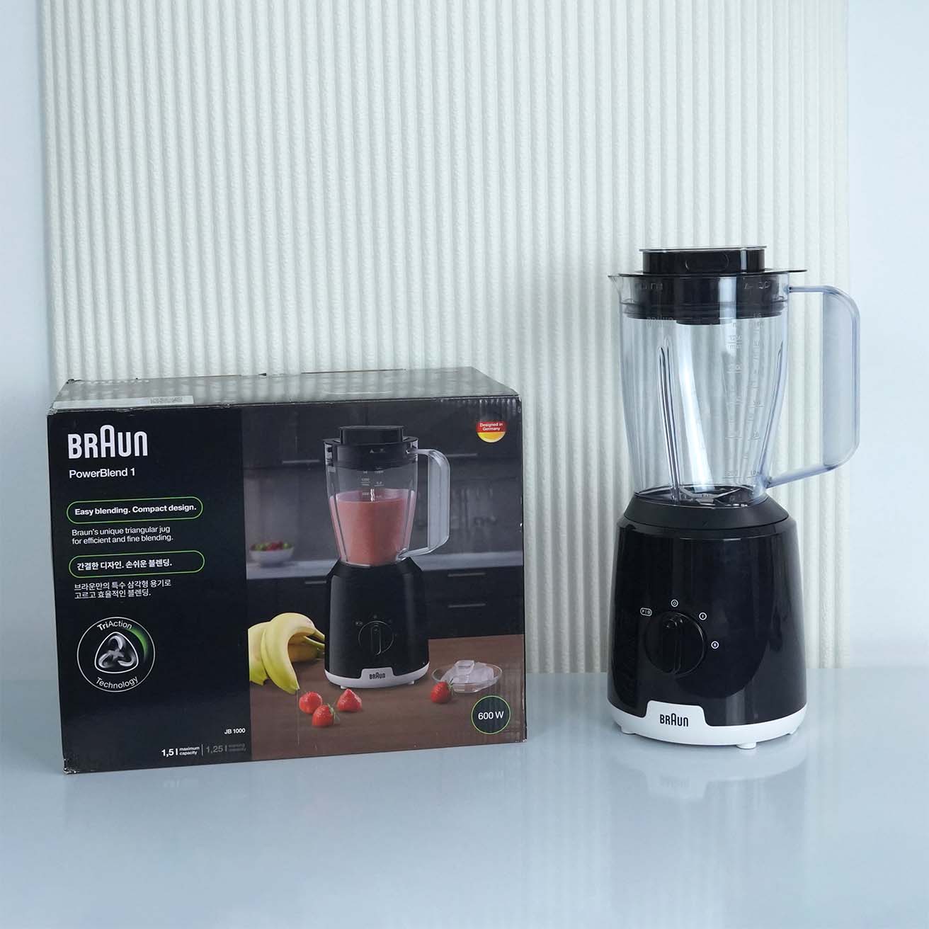 Ảnh thực tế Máy xay sinh tố Braun JB1000BK