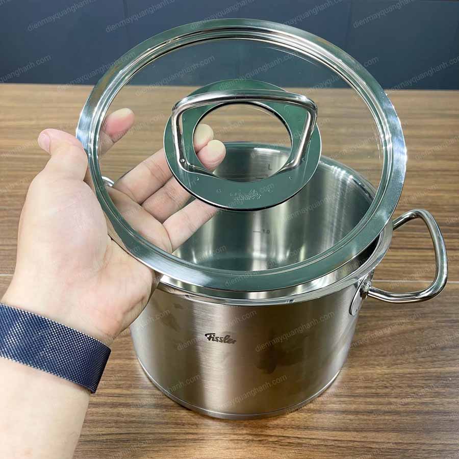 Ảnh thực tế Bộ nồi Fissler Original Profi Collection 4 nồi 1 chảo