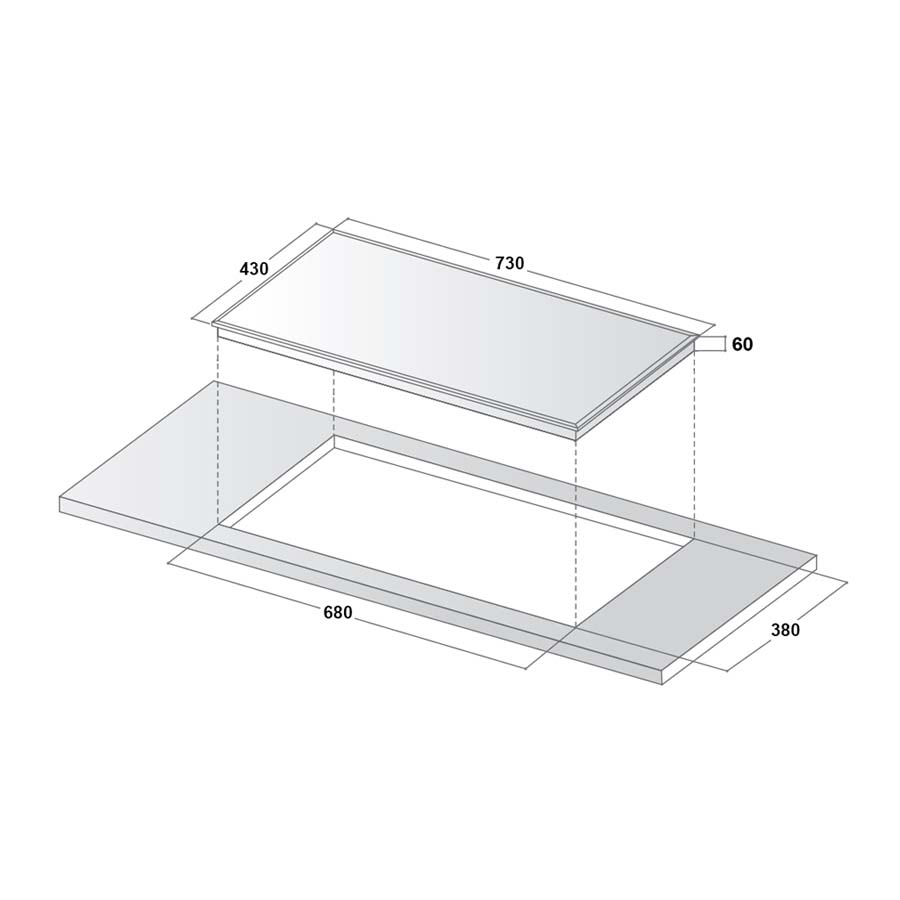 Bếp từ đôi Canzy CZ TL30HN