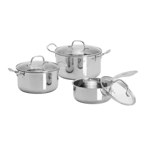 Bộ nồi 3 đáy Inox 304 Fivestar FPB3002