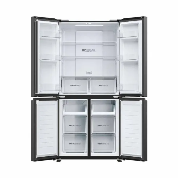 Tủ lạnh Aqua Inverter 469 lít Multi Door AQR-M536XA(SL)