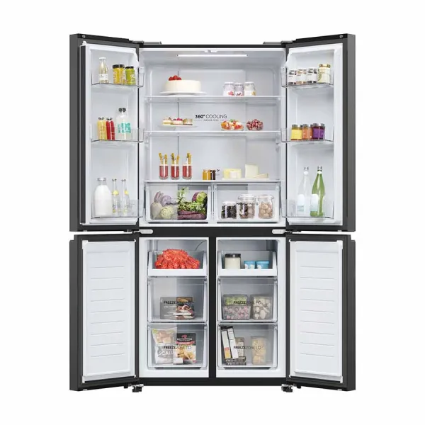 Tủ lạnh Aqua Inverter 469 lít Multi Door AQR-M560XA(GL)