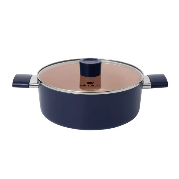 Bộ nồi chống dính Ceramic Elmich EL5240FD01 size 18,20,24cm