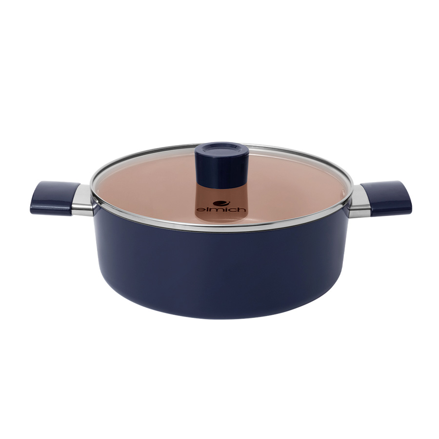 Bộ nồi chống dính Ceramic Elmich EL5240FD01 size 18,20,24cm