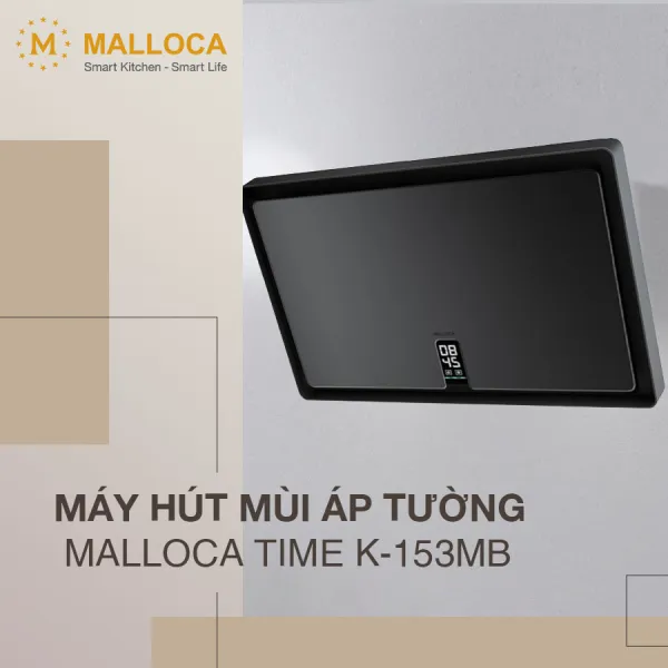 Máy hút khói khử mùi – áp tường TIME K-153MB