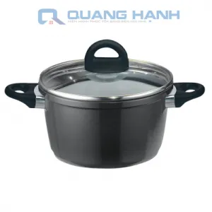 Nồi từ Aluminium ELO Black Vision 16cm tráng men chống dính