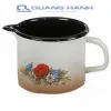 Ca sữa ELO Kornblume tráng men hoa 14 cm