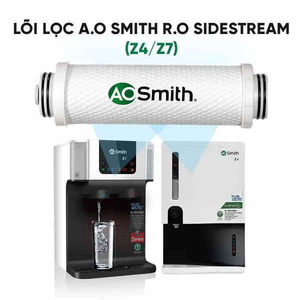 Lõi lọc A.O Smith RO – Side Stream (Z4/Z7)