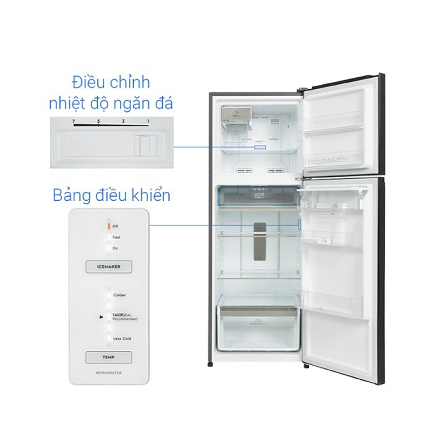 Tủ lạnh Electrolux Inverter 312 lít ETB3460K-H
