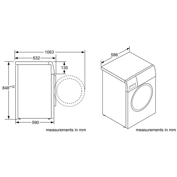 Máy giặt bosch WAV28L40SG