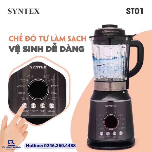 Máy xay nấu sữa hạt đa năng Syntex ST01