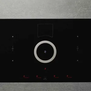 Bếp từ kết hợp hút mùi Elica NIKOLA TESLA SWITCH BL/A/80 – PRF0146212