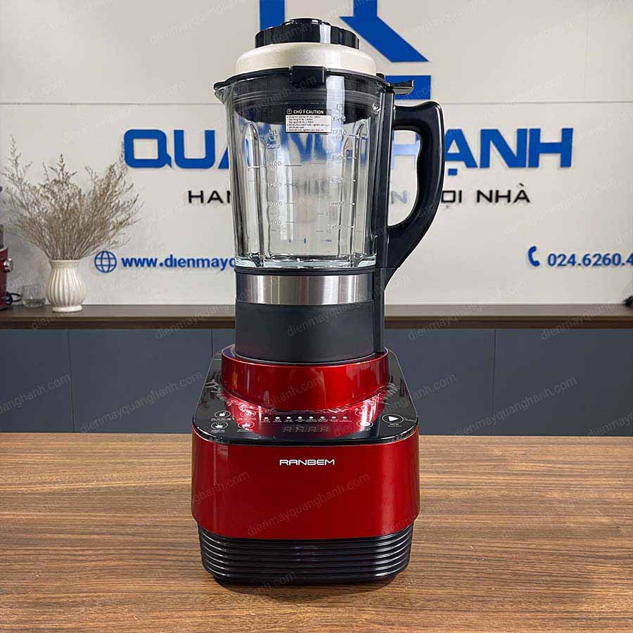 Ảnh thực tế Máy làm sữa hạt đa năng Ranbem 735H