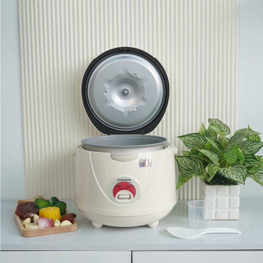 Ảnh thực tế Nồi cơm điện Cuckoo CR-1021 dung tích 1.8 lít (Màu trắng)