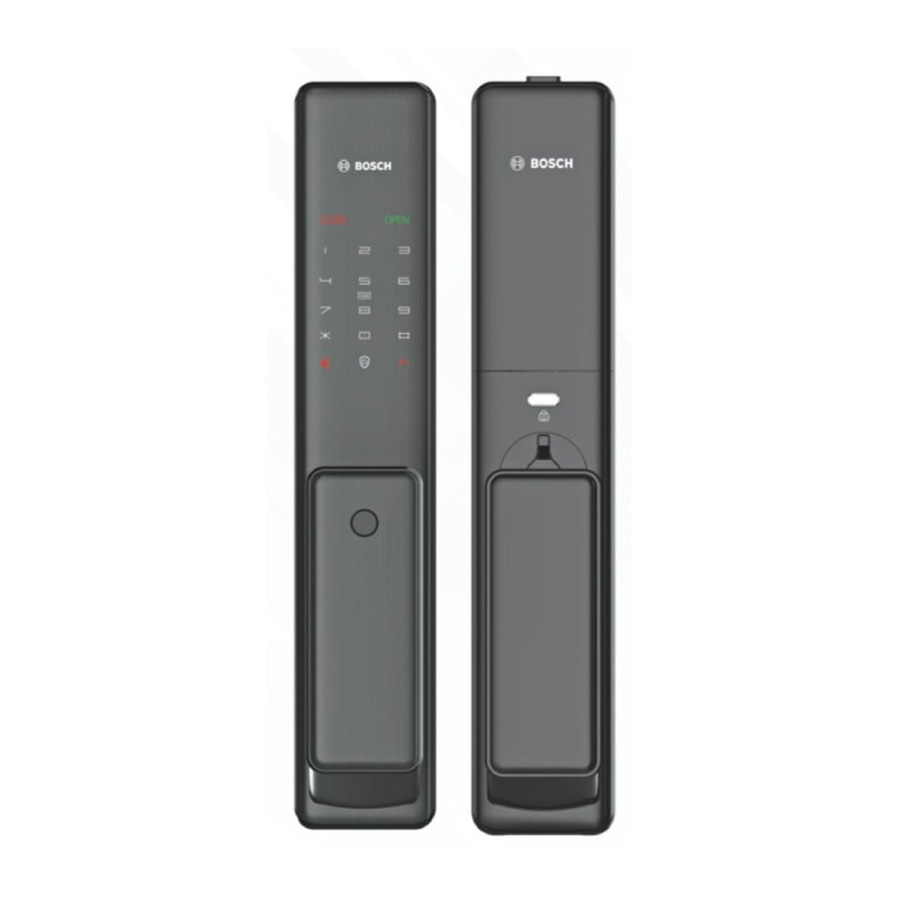 Khóa Cửa Điện Tử BOSCH FU 750BK APP