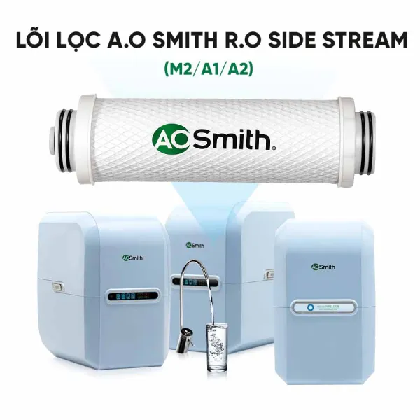 Lõi lọc A.O Smith RO – Side Stream (A1/A2/M2)