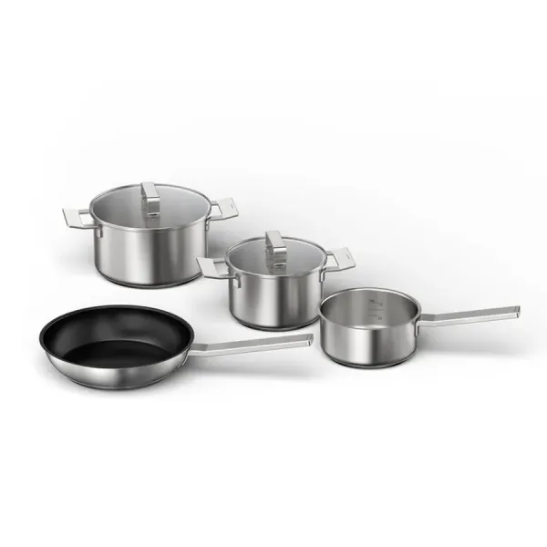 Bộ nồi 4 món Bosch HEZ9SE040 (2 nồi, 1 chảo, 1 quánh)