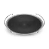 Chảo nướng inox Fivestar 3 lớp chống dính Caro lưới 34cm FPCN34001