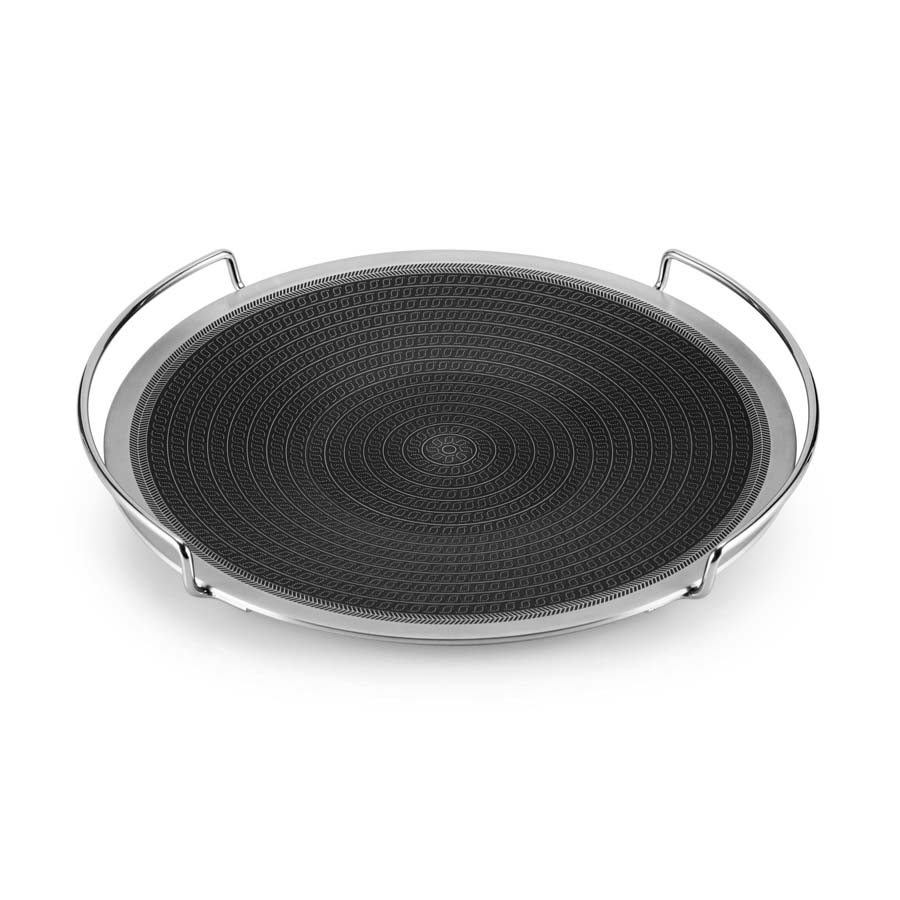 Chảo nướng inox Fivestar 3 lớp chống dính Caro lưới 34cm FPCN34001 - toàn cảnh sản phẩm