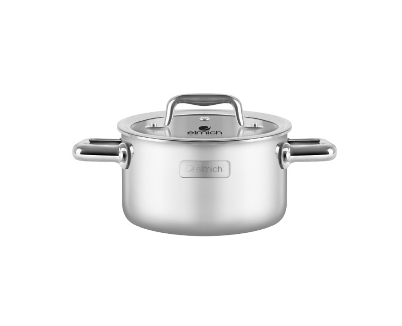 Nồi inox liền khối Elmich Trimax ECO EL-3992 size 18cm - toàn cảnh sản phẩm
