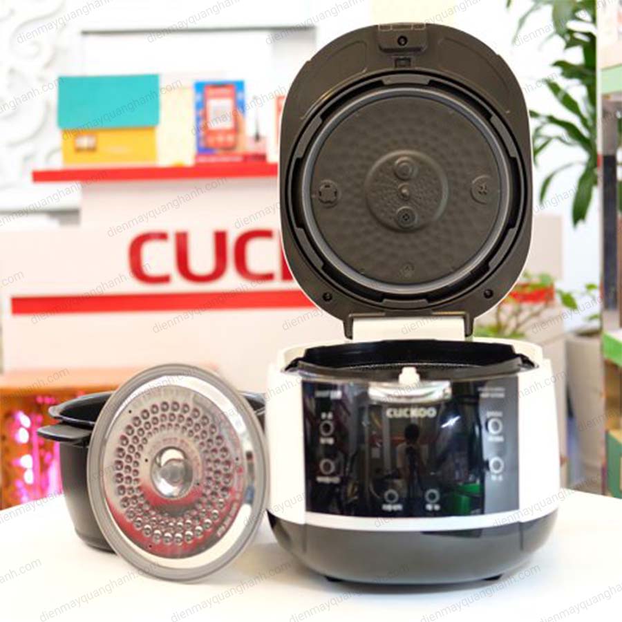 Ảnh thực tế Nồi cơm điện cao tần áp suất Cuckoo CRP-HMF1070SB dung tích 1.8 Lít
