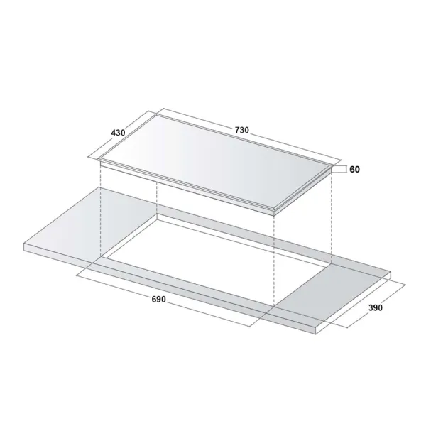 Bếp từ đôi Canzy CZ TL0887
