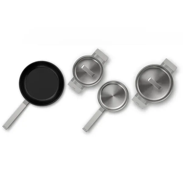 Bộ nồi 4 món Bosch HEZ9SE040 (2 nồi, 1 chảo, 1 quánh)