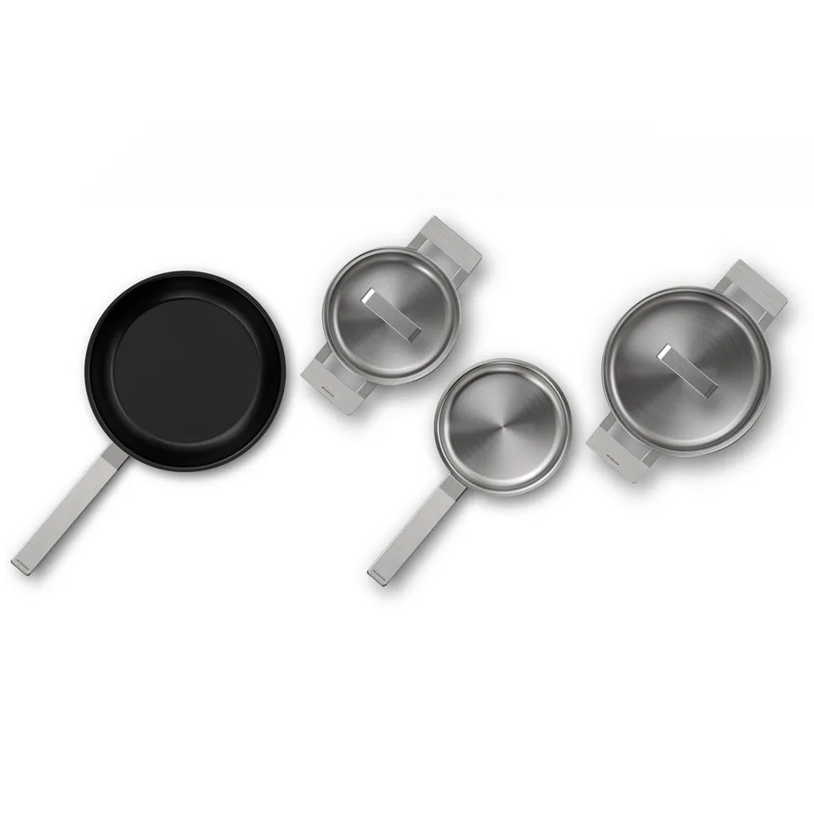Bộ nồi 4 món Bosch HEZ9SE040 (2 nồi, 1 chảo, 1 quánh)