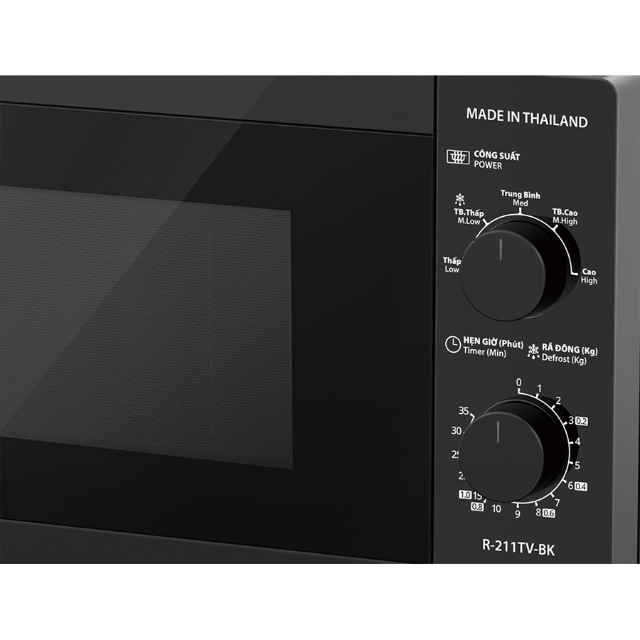 Lò vi sóng Sharp R-211TV-BK 21 lít