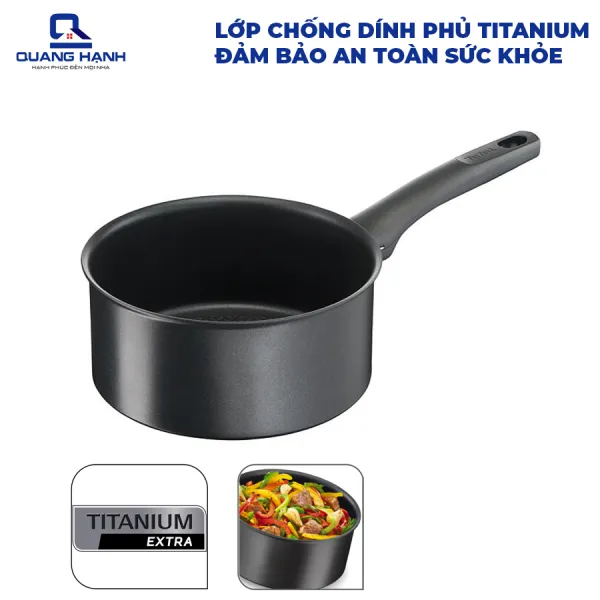 Quánh chống dính Tefal So Pro Size 20cm tay đen