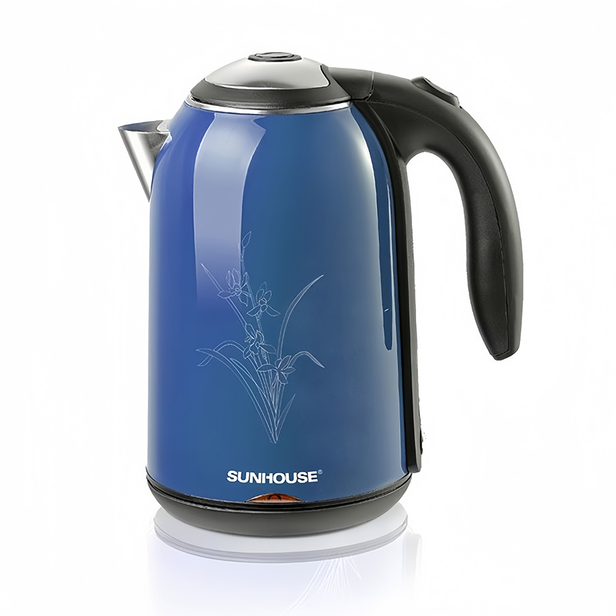 Ấm đun siêu tốc Inox 2 lớp Sunhouse 1.7 lít SHD1382B