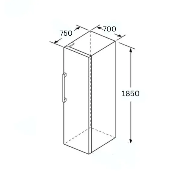 Tủ lạnh 445 lít Bosch KNG57AI10T